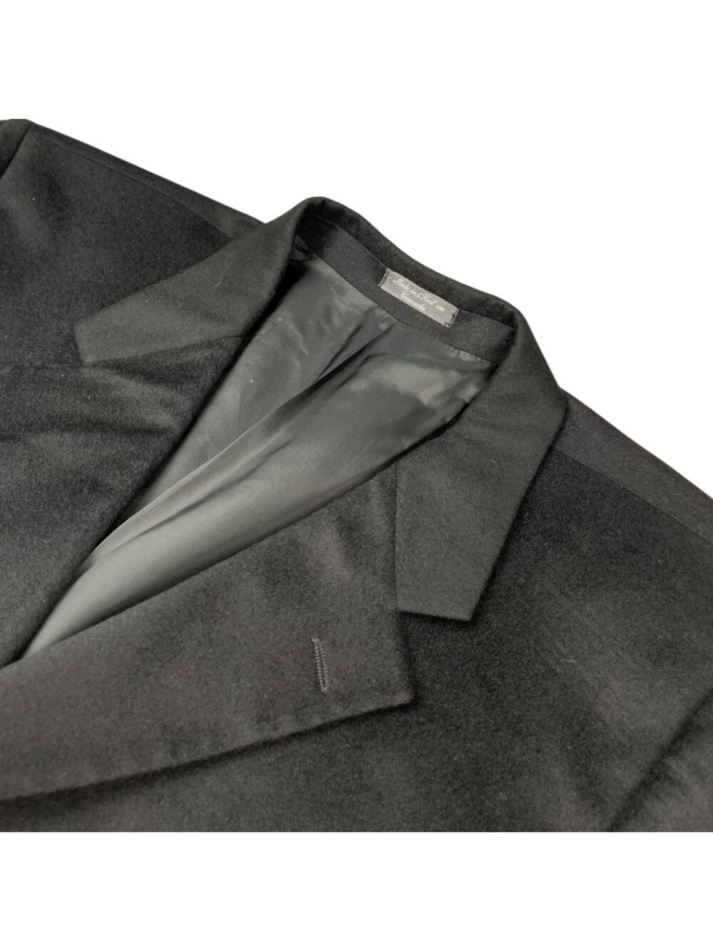 Arnold Brant Men's Loro Piana 100% Cashmere 3-Button Blazer Black • 46L